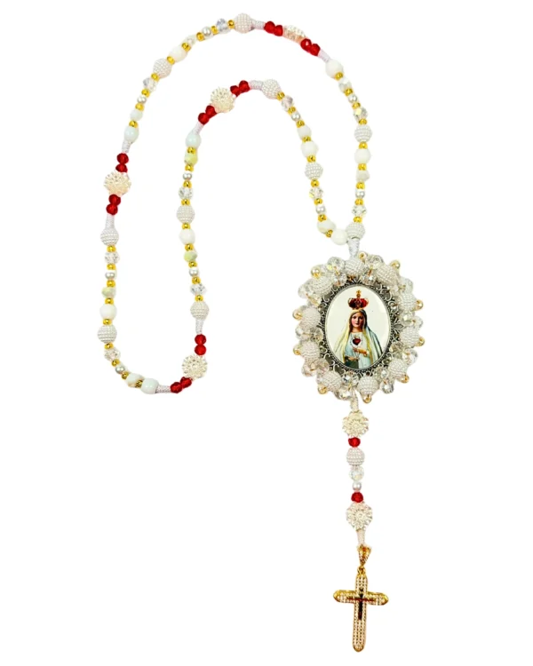 Virgen de Fátima · Nácar