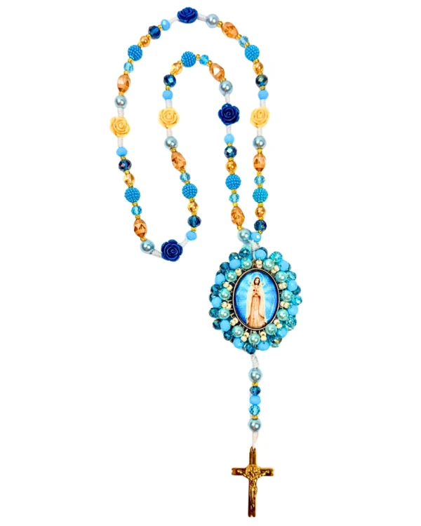 Virgen Rosa Mística · Cielo