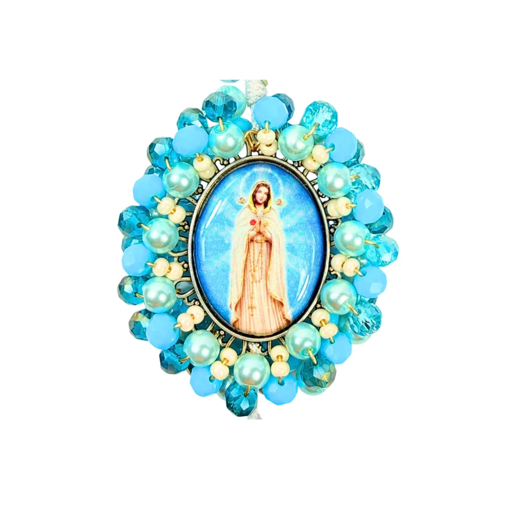 Virgen Rosa Mística · Cielo