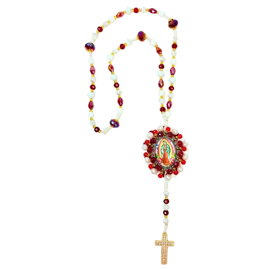 Virgen de Guadalupe · Carmesí