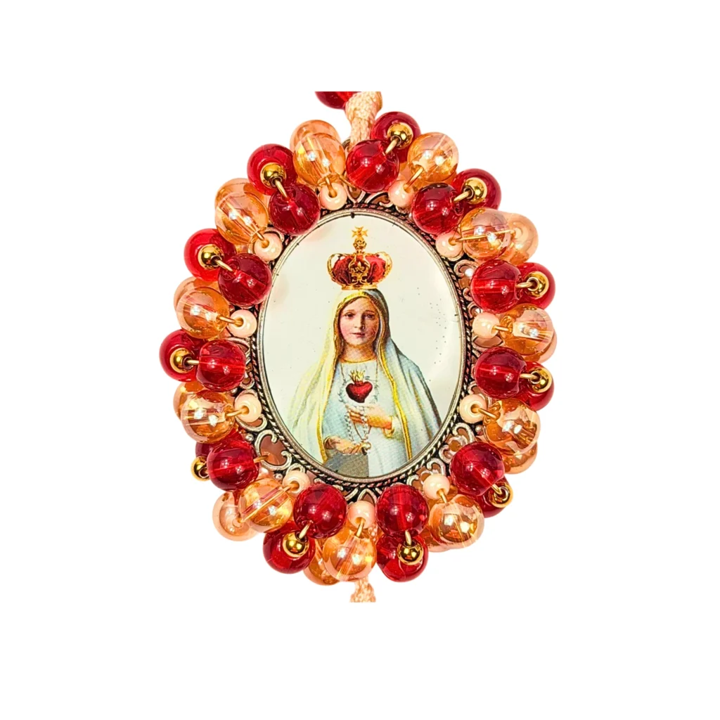 Virgen de Fátima · Carmesí