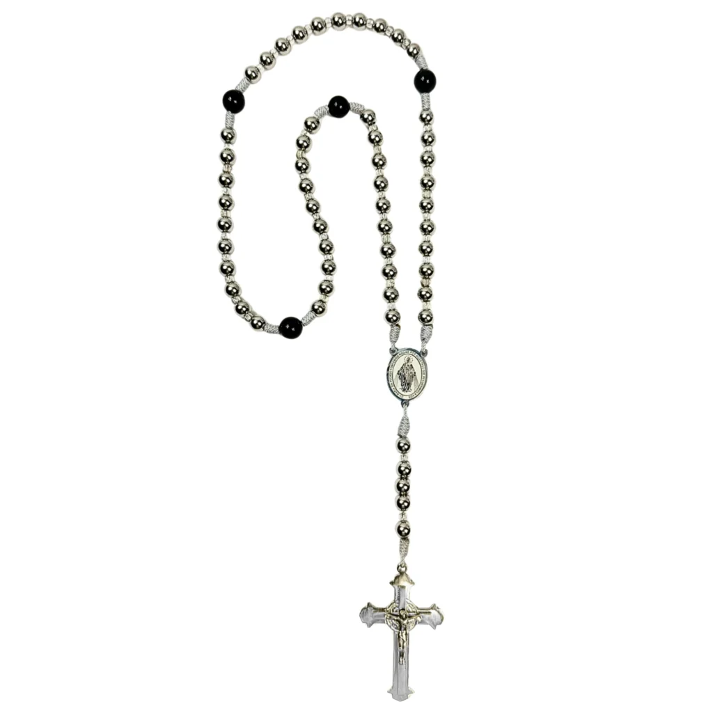 Virgen Milagrosa · Plata y Ónix