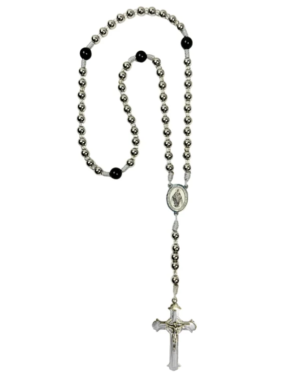 Virgen Milagrosa · Plata y Ónix