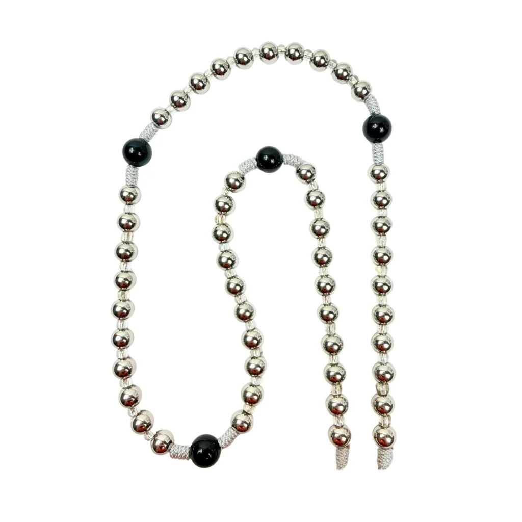 Virgen Milagrosa · Plata y Ónix