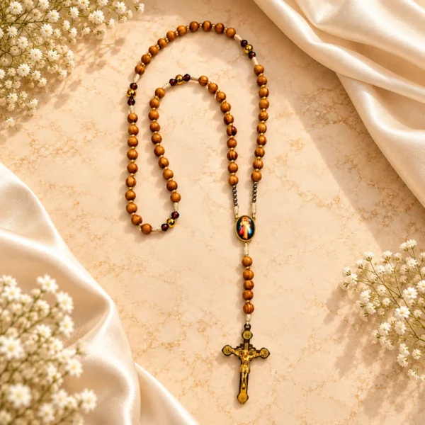 Divina Misericordia · Madera