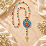 Rosario Inmaculado Corazón de María · Cielo y Carmesí