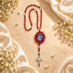 Rosario San Carlo Acutis · Carmesí de Testimonio
