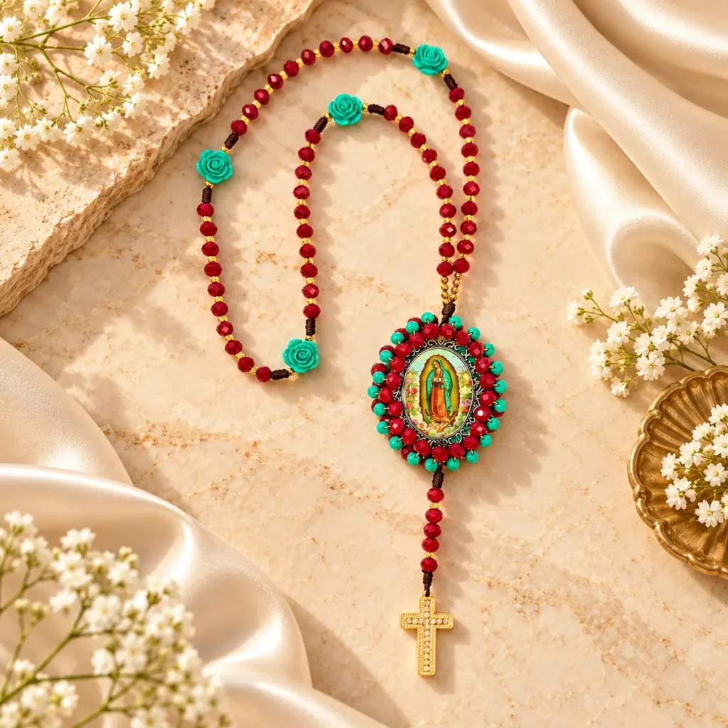 Virgen de Guadalupe · Rosas Verdes