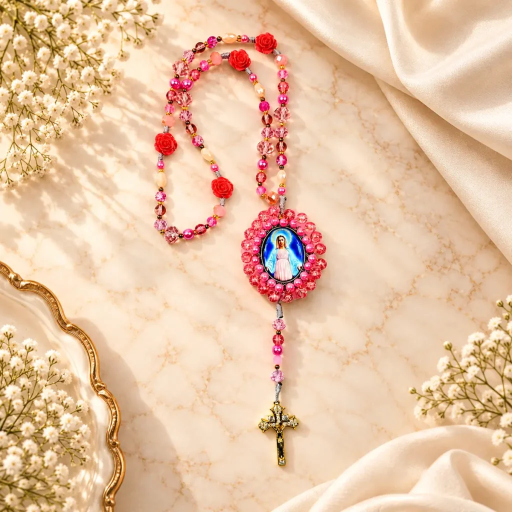 Virgen Milagrosa · Jardín Rosé